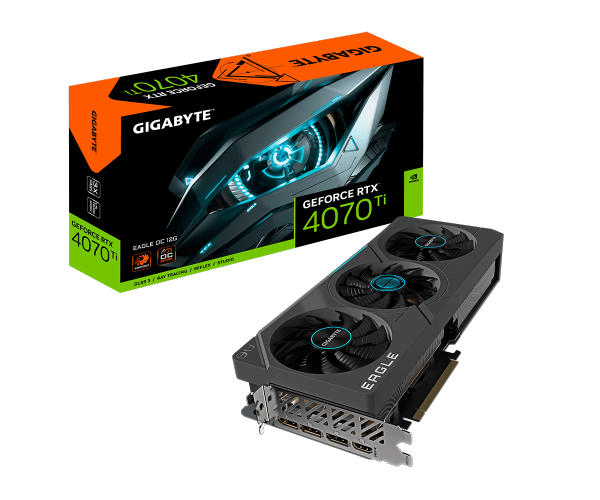 כרטיס מסך Gigabyte RTX 4070 Ti Eagle OC 12GB 2.0